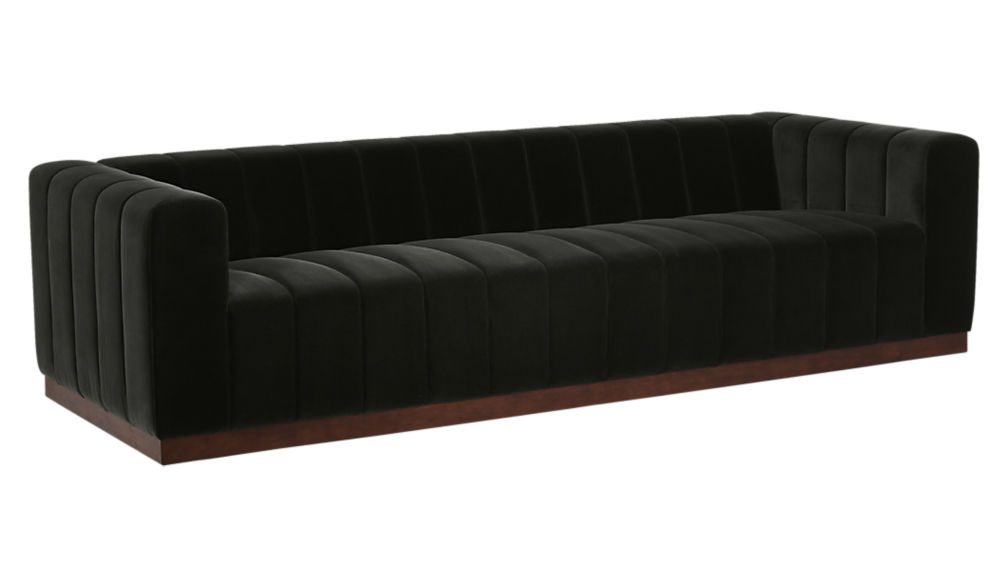 Forte Channeled Sofa by CB2