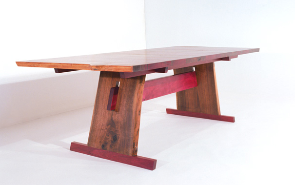 Purple Heart Dining Table