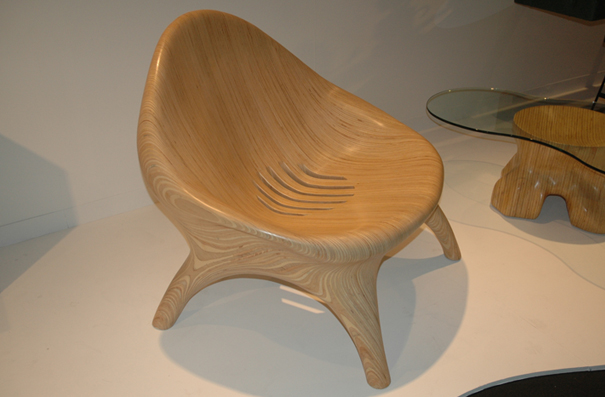 Live at Design Miami: Julia Krantz’s Stack-Laminate Plywood Furniture