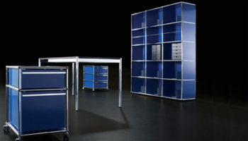 At AD Home Design Show: Classic Modular Storage Systems by USM Haller