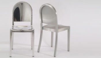 At Salone: Andrée Putnam and Emeco Collaborate on the “Little Black Dress” of Chairs