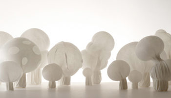 Nendo’s Blown Fabric Lanterns Nendo’s Blown Fabric Lanterns