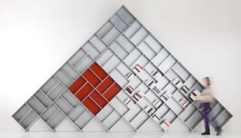 Pyramid Bookcase: How Fitting!