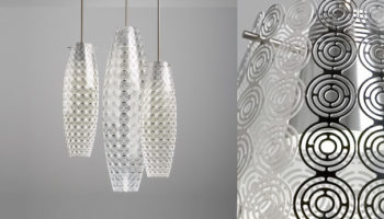 At #NeoCon09: La Reina Ceiling Pendant Dazzles