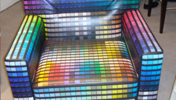 At #NeoCon09: Pantone Color in Leather