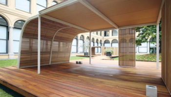 Paola Lenti’s Cabanne: A Shade Structure Made Modular by Bestetti Associati