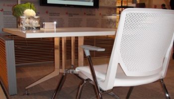 Live at #IIDEX09: The Haworth Planes Adjustable Height Table