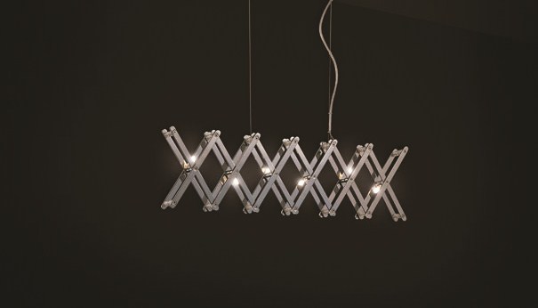 At #IIDEX09: The Perplexing Geometry of Vex Light Pendent by Eurofase
