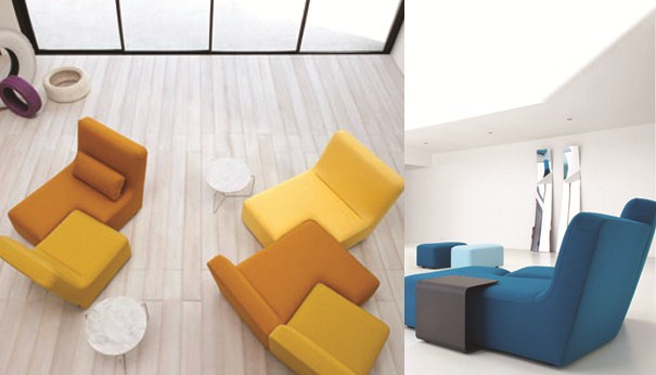 Philippe Nigro’s Confluences Sofa for Ligne Roset: Puts Things Together in a Most Interesting Way