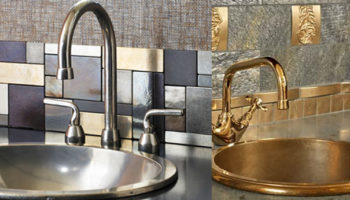 Dare to Be Square: Geometric Bronze Tiles by Rocky Mountain Hardware