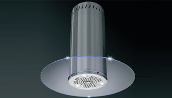 Round Island Chimney Hood by LuxAir