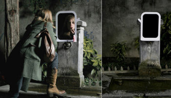 A Public Place to Primp: Nicolas Le Moigne's Fountain Mirror