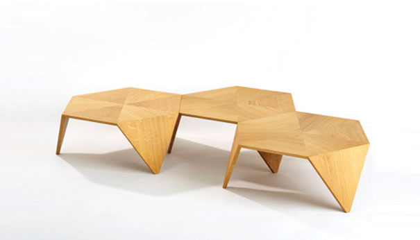 3rings | Hexad Coffee Table by Tomoko Azumi