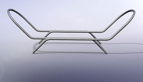 A Disaster Relief Bed Made Of Rebar? By Nectar Design