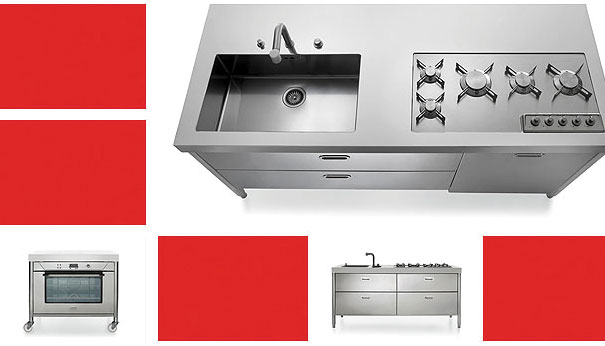 Alloy Your Fears with Freestanding Kitchen Blocks by Alpes Inox