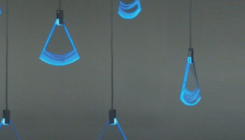 Hand-Cut Glass Chandelier by emandes