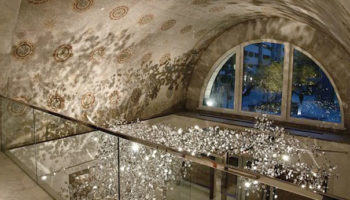 Mirror Chandelier by Studio Roso Lights up the Lobby at Boston’s Ames Hotel