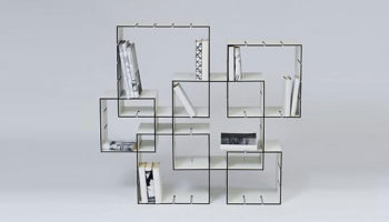 Boxes in a Box: Konnex Shelving by Florian Gross