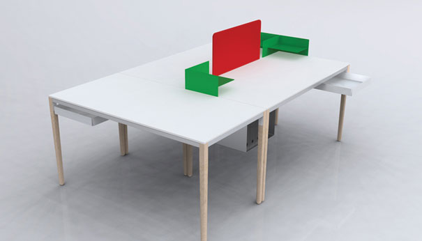 From Office to Home to Hotel: Boundary Desk by Felix de Pass Fits Any Work Environment