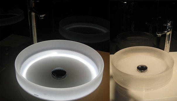 Glow with the Flow: The Luminist Sink by Toto