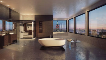 Maax’s Viaggi Wooden Tub is a Stand-Alone Piece