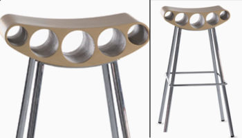 A True Hollywood Stool: The Freddy by JANUS Et Cie