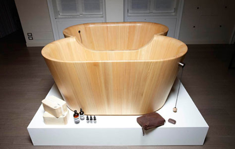 Double Your Pleasure with Twin Bathtub by Thun and Rodriguez