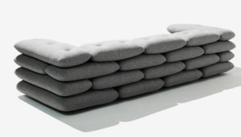 Delightfully Danish: The Brick Sofa by KiBiSi for Versus
