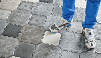 The Masterful Flaster ‘Camelion’ Concrete Tiles by Ivanko