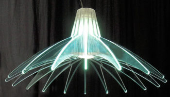 Luceplan's Luminous Agave Parabolic Suspension Lamp