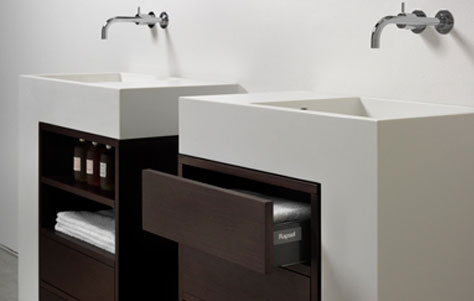 Matteo Nunziati's Elle Bathroom Cabinet for Rapsel