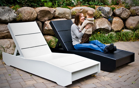 The 405 Chaise by Loll Designs