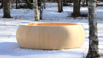 The Cypress Ofuro Tub by Ryu Kosaka