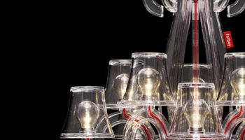 The Rockcoco Outdoor LED-Powered Chandelier for Fatboy