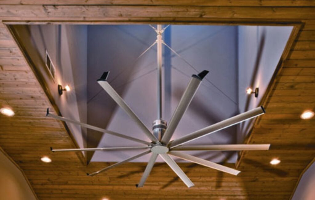 A Silent Warrior for Fresh Air: The Isis Ceiling Fan by Big Ass Fans A Silent Warrior for Fresh Air: The Isis Ceiling Fan by Big Ass Fans