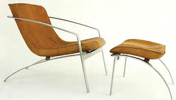 A Very Elegant Club Chair by Anna-Pia Slothower for Animavi