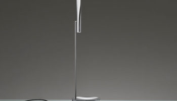 Aluminum Crane: Egle Table by Artemide