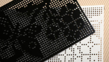 Cast A Shadow: The Crochet Steel Shelf by Guðrún Lilja of Bility
