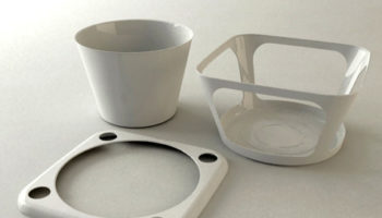 The Cavity Flower Pot by Merve Sarisin