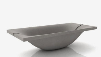 Wet Concrete: Wave Tub by Dade Design