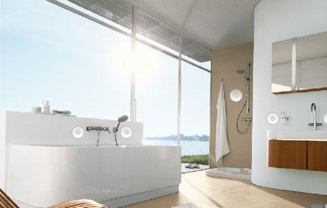 New Electronic Wall Mixers From Hansgrohe/Axor