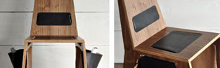 New Product from Portland: the Saddle Bag Chair by Merkled