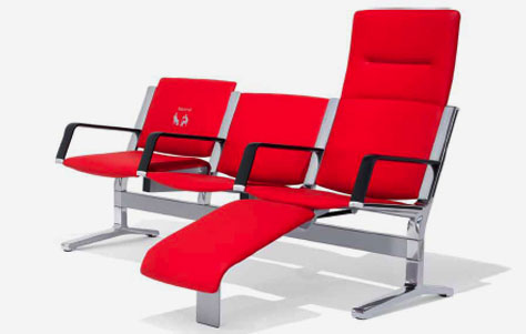 Series 8000 Airport Seating by Porsche Design Studio for Kusch+Co.