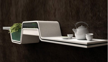 The Eco Shelf Zenstyle and The Natural Pot Cool and Reuse