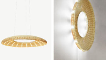 Wondrous Woven Lamps by Aura