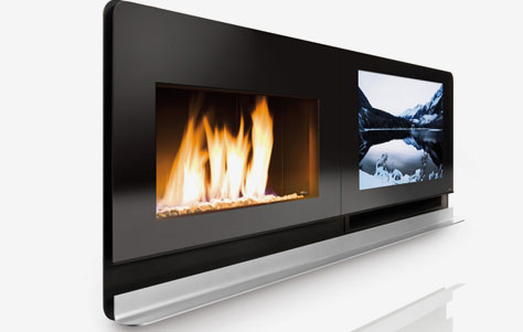 Fireplace and TV Side by Side: MCZ’s Scenario