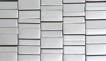 Mirrored Tiles of the Platino Collection by Nemo Tile Company