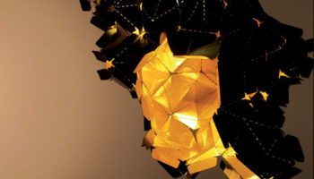New for Salone 2011: The Veneer Alé Lamp by Jaim Telias Studio
