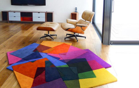 After Matisse Comes Sonya Winner: A Colorful Rug Design