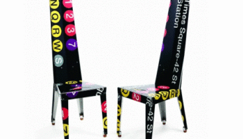 From Traffic Signs to Seating: Upcycled Furniture By Boris Bally